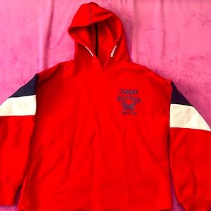 Red Tommy Hilfiger hoodie